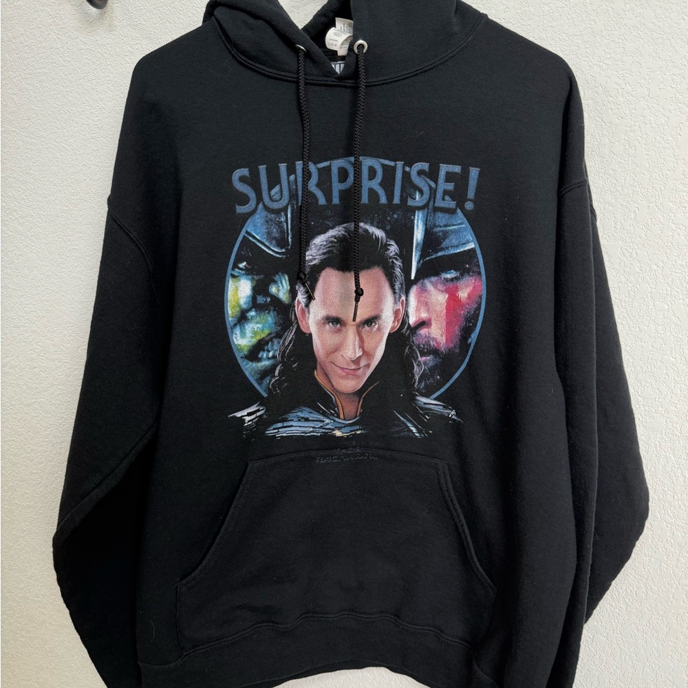 Marvel Black Loki Graphic Hoodie